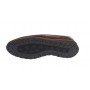 Pantofi barbati casual din piele naturala maro cu elasic - GKR480EM